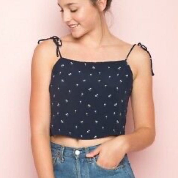 Brandy Melville Tops - Floral dena top | Brandy Melville | one size